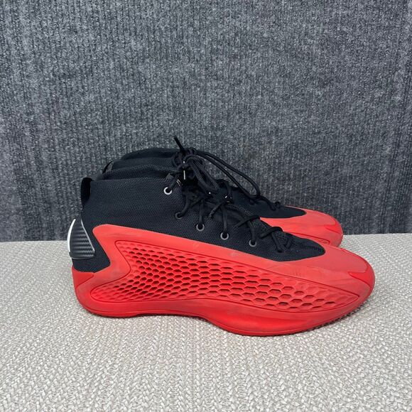 Adidas Anthony Edwards AE1 Pure Ruby Georgia Bulldogs Black Red Mens 12 IG6669 main image 7
